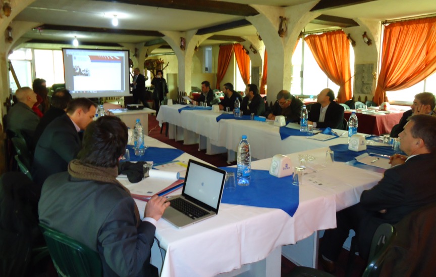 kick-off meeting was held in Hermel, in presence of the 3 partners Rome,Tangier and Hermel