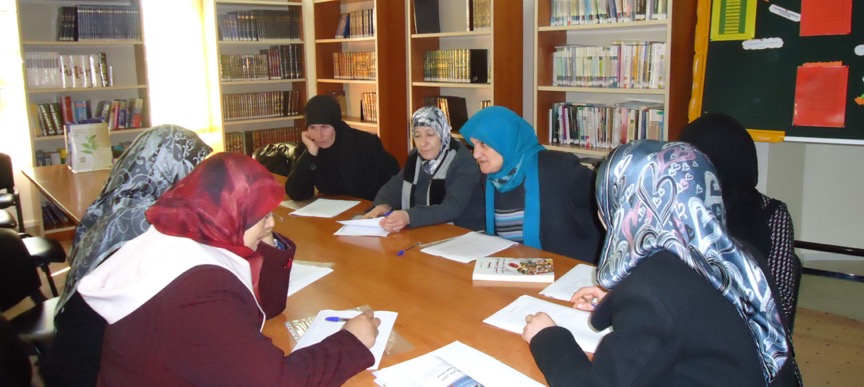 two training workshops for women on 16/2/2012 and 8/3/2012