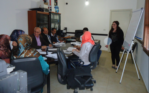 English language training course was held for the work team