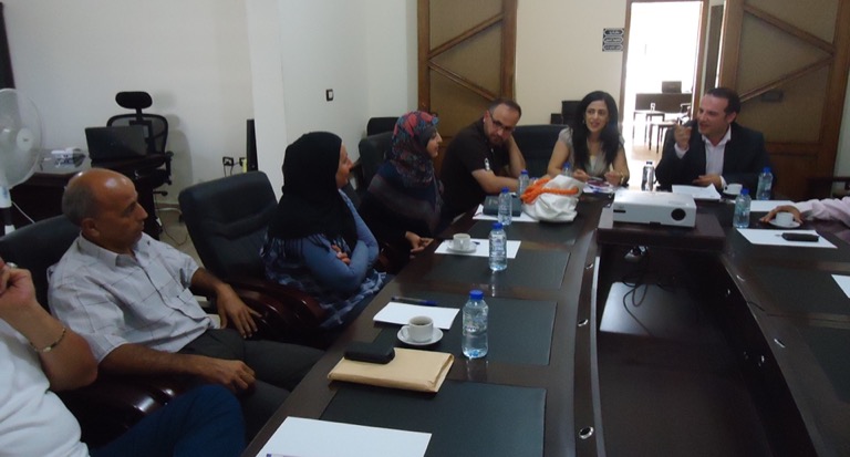 A training workshop for civil society organizations was held in PDA office/ Baalbeck.