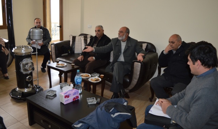 A meeting was held with the Sectoral committees of North Baalbeck in PDA office /Baalbek.