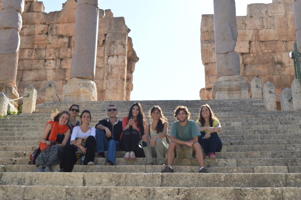 cross cultural day- European TG2 of CABURERA in Baalbeck