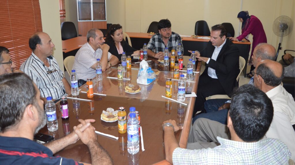 A meeting was held to discuss the strategic planning of Hermel.