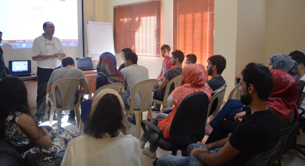 GIS training for youth in Hermel