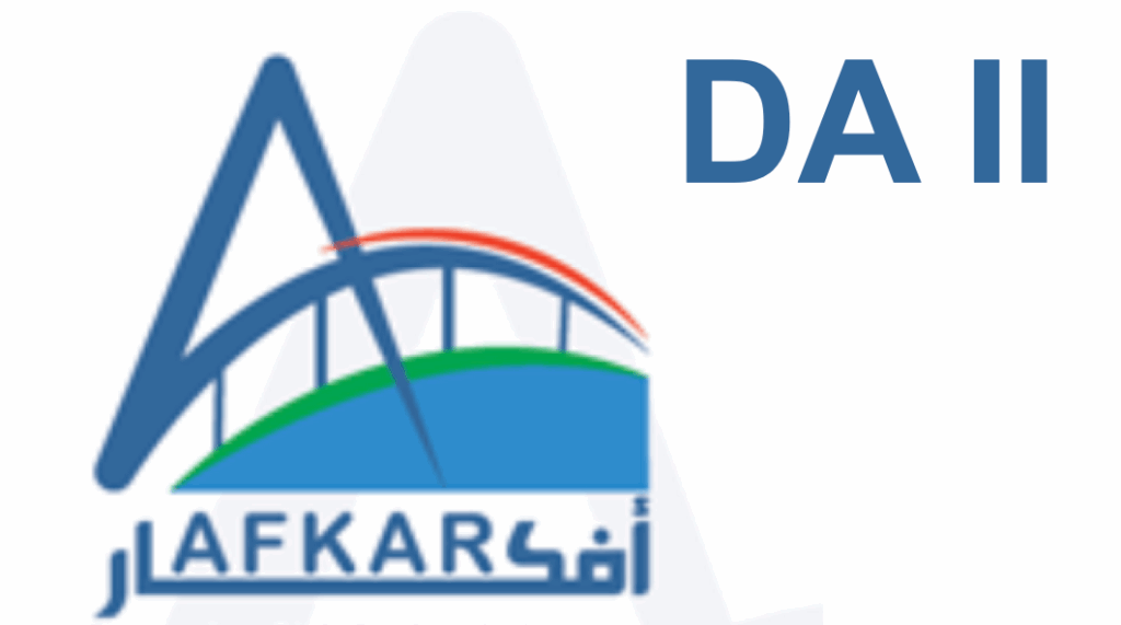 AFKAR III- DA II 2017-2019