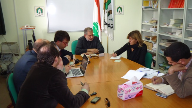 Fact-finding mission in Hermel / meeting with Jawad developmental establishment