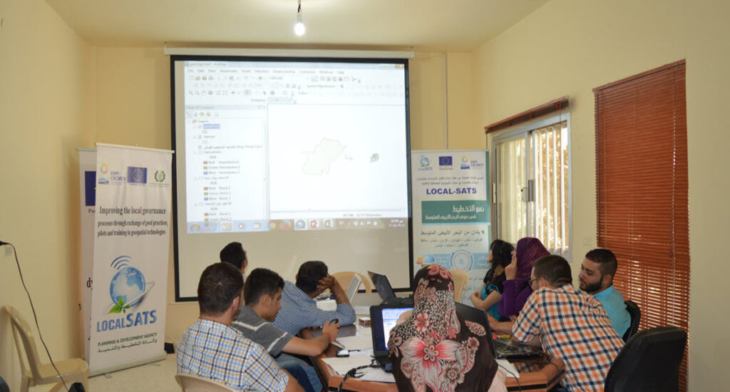 GIS training in Hermel