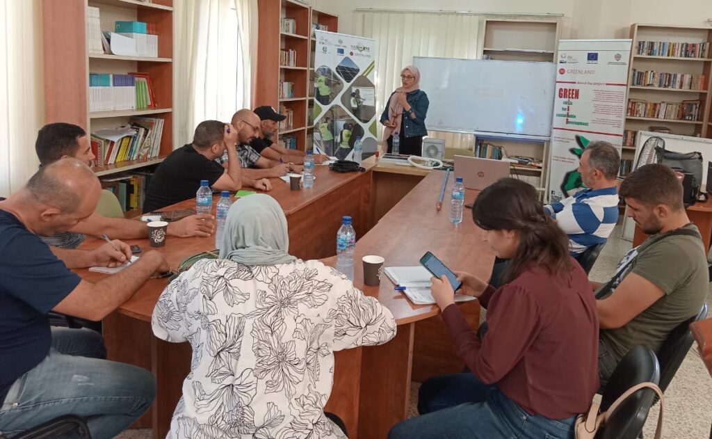 Greenland, Lebanon: 40 young men and women are currently engaged in a five-day course specializing in solar energy systems within the Hermel region.